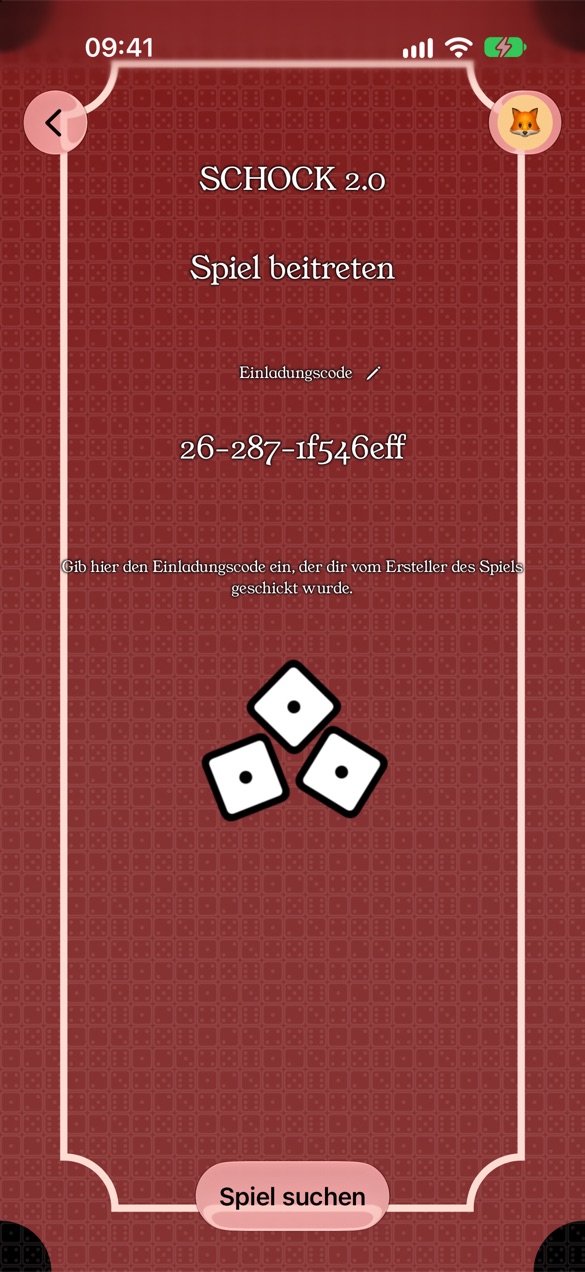 Spiel beitreten