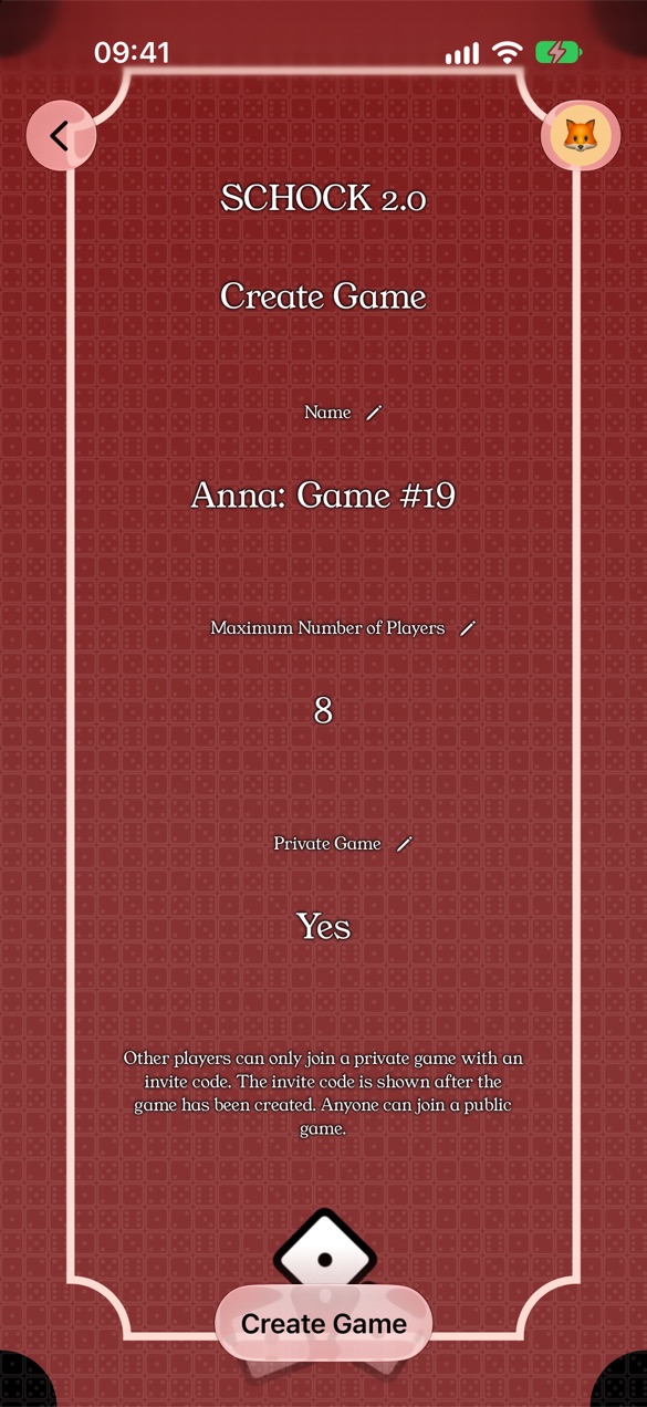 Create game